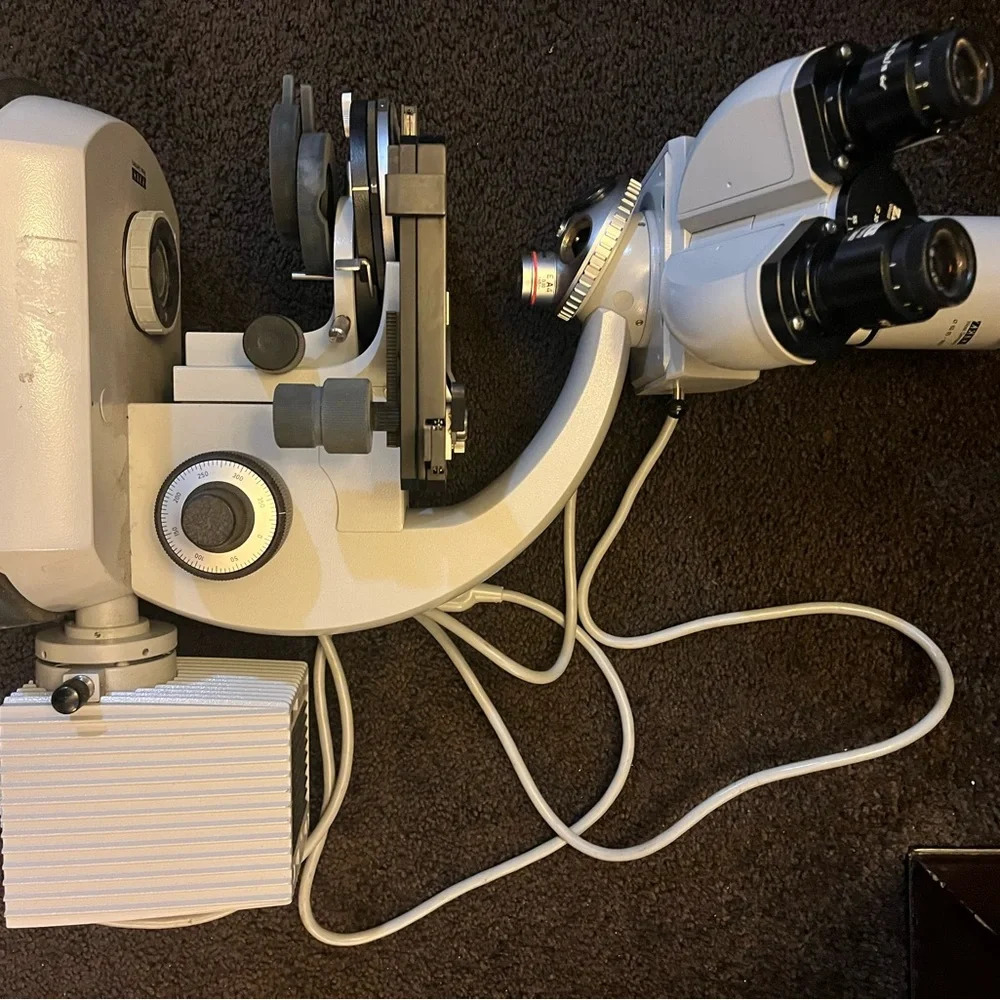 White Microscope